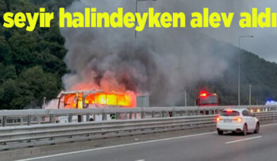 38 YOLCU TAHLİYE EDİLDİ: İSTANBUL İSTİKAMETİ ULAŞIMA KAPANDI