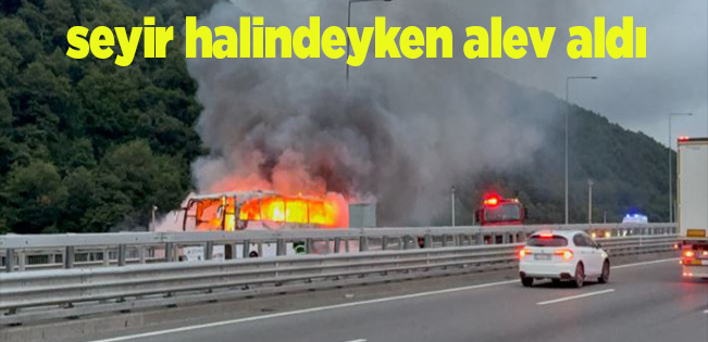 38 YOLCU TAHLİYE EDİLDİ: İSTANBUL İSTİKAMETİ ULAŞIMA KAPANDI