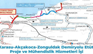 KARASU-AKÇAKOCA-ZONGULDAK DEMİRYOLU PROJESİ HAYATA GEÇİYOR: AKÇAKOCA LOJİSTİK ÜS OLMA YOLUNDA!
