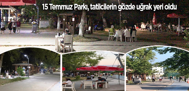 AKÇAKOCA’DA SERİNLİĞİN, TEMİZLİĞİN VE EĞLENCENİN ADRESİ: 15 TEMMUZ ŞEHİTLER PARKI