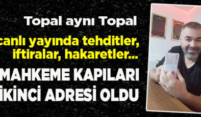 FATİH TOPAL’IN TEHDİT İÇEREN AÇIKLAMALARI BAŞINI YAKTI… SUÇ DUYURUSUNDA BULUNULDU