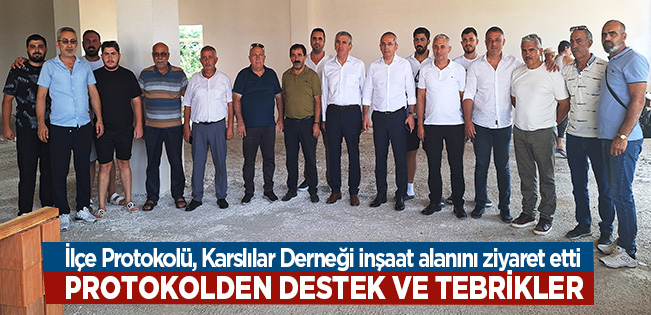 AKÇAKOCA KARSLILAR DERNEĞİ’NE ANLAMLI ZİYARET… PROTOKOLDEN DESTEK VE TEBRİK