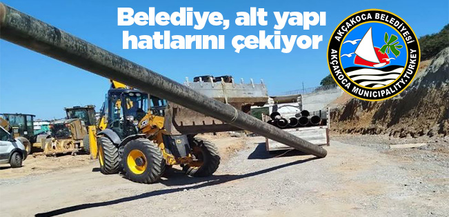AKÇAKOCA BELEDİYESİ’NDEN HASTANEYE İÇME SUYU VE ATIK SU HATTI