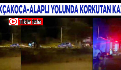 JANDARMA ARACIYLA OTOMOBİL ÇARPIŞTI