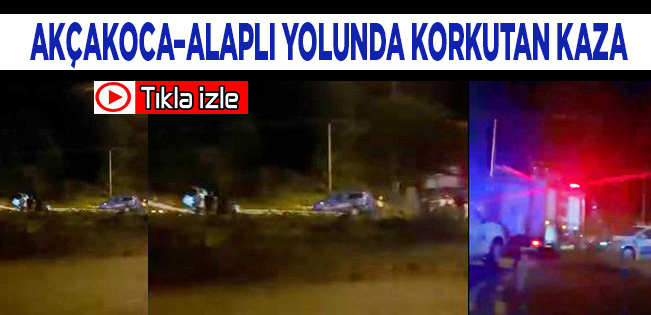 JANDARMA ARACIYLA OTOMOBİL ÇARPIŞTI