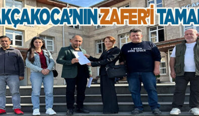 ZAFER PARTİSİ AKÇAKOCA İLÇE TEŞKİLATI RESMEN KURULDU