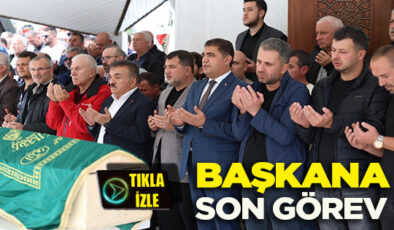 BAŞKAN GÜROL SARI GÖZYAŞLARIYLA SON YOLCULUĞUNA UĞURLANDI