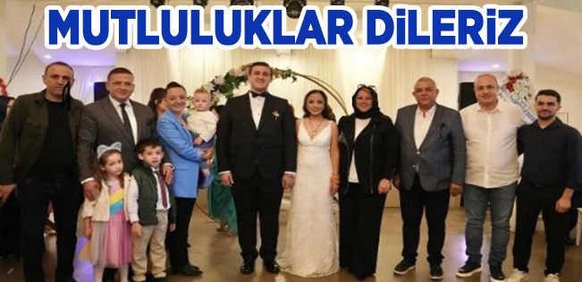 ÖMER ÖZCAN VE BAHAR DEVECİ DÜNYAEVİNE GİRDİ