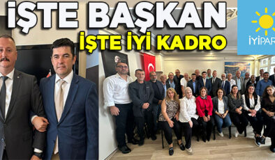 İYİ PARTİ’NİN İLÇE YÖNETİM KURULU VE GÖREV DAĞILIMI GERÇEKLEŞTİ