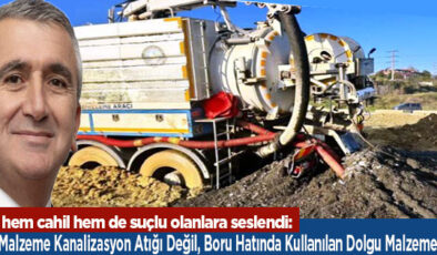 BELEDİYEDEN, KARALAMA VİDANJÖR HABERİNE JET YALANLAMA!