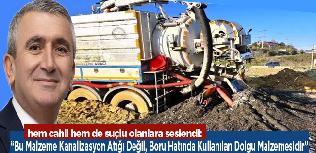 BELEDİYEDEN, KARALAMA VİDANJÖR HABERİNE JET YALANLAMA!