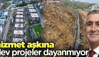 HACI YUSUFLAR MAHALLESİ’NDE ALTYAPI SORUNU TARİHE KARIŞTI