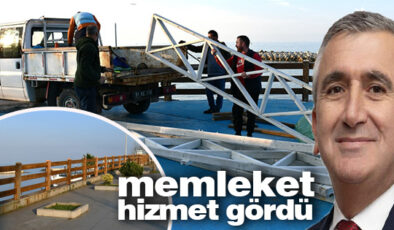 AKÇAKOCA SAHİL HATTI BAŞTAN UCA YENİLENDİ