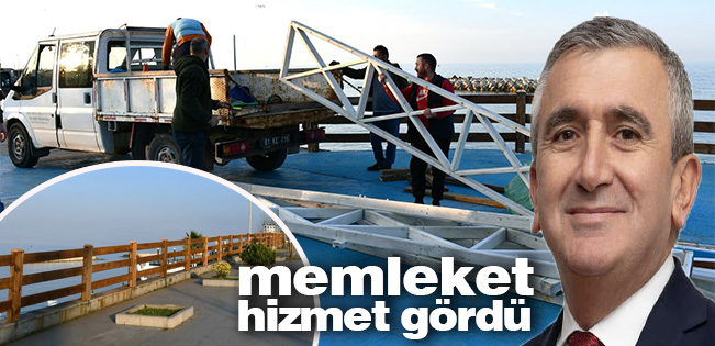 AKÇAKOCA SAHİL HATTI BAŞTAN UCA YENİLENDİ