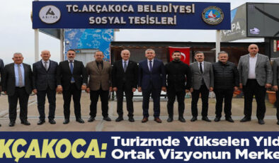 AKÇAKOCA, DÜZCE BELEDİYELERİNİN BULUŞMA NOKTASI OLDU