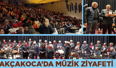 AKÇAKOCA’DA THM KORO KONSERİ YOĞUN İLGİ GÖRDÜ