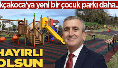 BAŞKAN ALBAYRAK’IN VİZYONUYLA AKÇAKOCA’YA YENİ BİR PARK DAHA
