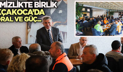 BAŞKAN ALBAYRAK’TAN PERSONELE MORAL VE MOTİVASYON YEMEĞİ