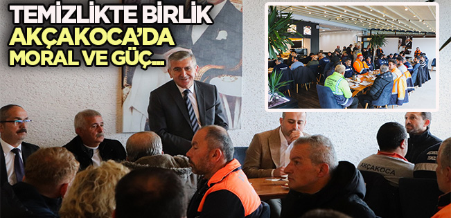 BAŞKAN ALBAYRAK’TAN PERSONELE MORAL VE MOTİVASYON YEMEĞİ