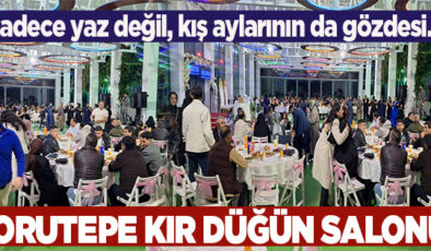 AKÇAKOCA’NIN GÖZDESİ… KORUTEPE KIR DÜĞÜN SALONU KIŞ MEVSİMİNDE DE DOLUP TAŞIYOR