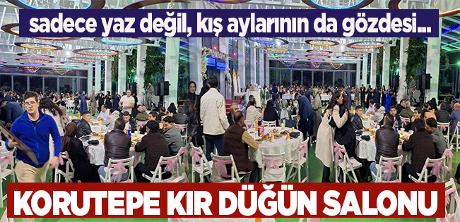 AKÇAKOCA’NIN GÖZDESİ… KORUTEPE KIR DÜĞÜN SALONU KIŞ MEVSİMİNDE DE DOLUP TAŞIYOR