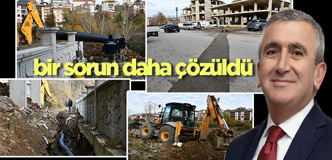 AKÇAKOCA KİRAZ SOKAK’TA TAŞKIN TARİHE KARIŞIYOR