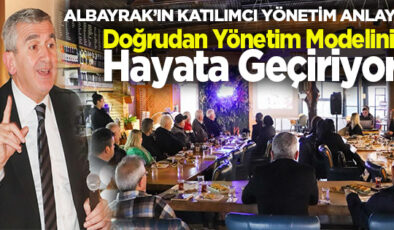 BAŞKAN ALBAYRAK, MUHTARLAR TOPLANTISI SERİSİNE START VERDİ