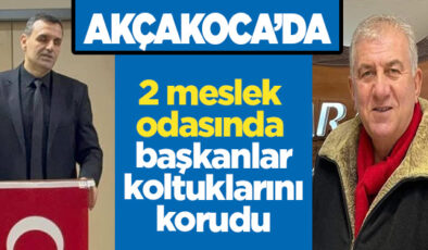 HİKMET SARIOĞLU VE MEHMET ALEV YENİDEN BAŞKAN SEÇİLDİLER