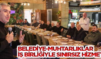 Akçakoca Belediyesi Muhtarlarla İş Birliğini Güçlendiriyor