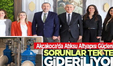 AKÇAKOCA’DA 3 TERFİ İSTASYONUNA 6 YENİ VERİMLİ POMPA…