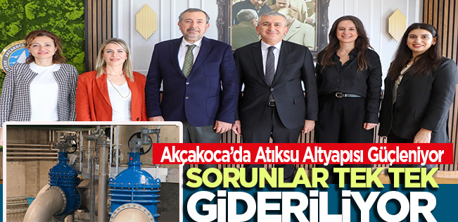 AKÇAKOCA’DA 3 TERFİ İSTASYONUNA 6 YENİ VERİMLİ POMPA…