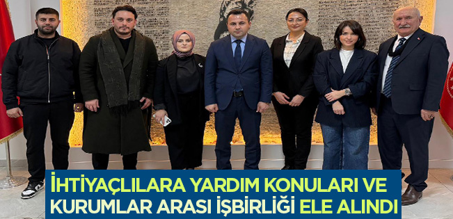 AKÇAKOCA KIZILAY’DAN KAYMAKAM UZUN’A HAYIRLI OLSUN ZİYARETİ