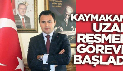 AKÇAKOCA KAYMAKAMI DR. HACI ARSLAN UZAN GÖREVİNE BAŞLADI