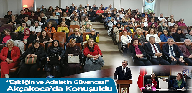 MEDENİ KANUN’UN 100. YILINDA AKÇAKOCA’DA ANLAMLI PANEL