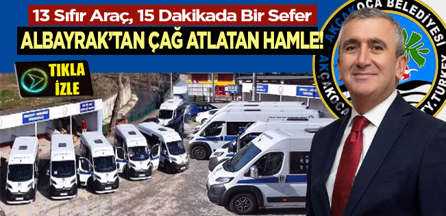 AKÇAKOCA’DA ULAŞIMDA TARİHİ DÖNÜŞÜM!.. TÜM HALKIMIZ BU MUTLULUĞA DAVETLİDİR