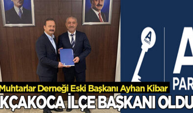 AYHAN KİBAR RESMEN MAZBATASINI ALDI