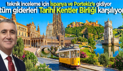 YURT DIŞI ZİYARETİNİN TEK KURUŞU BELEDİYEDEN ÇIKMAYACAK