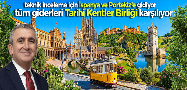 YURT DIŞI ZİYARETİNİN TEK KURUŞU BELEDİYEDEN ÇIKMAYACAK