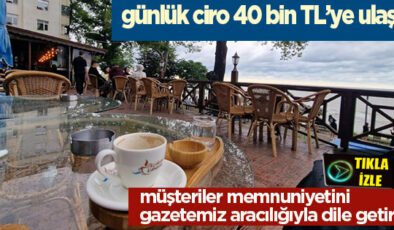 AKÇAKOCA KAHVECİSİ’NDE HİZMET VE CİRO REKORU KIRILIYOR