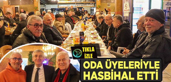 BAŞKAN ALBAYRAK DEMİR VE MADENİ SANATLAR ESNAFIYLA İFTARDA BİR ARAYA GELDİ