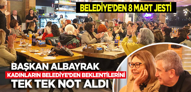 BAŞKAN ALBAYRAK’TAN KADINLARA 8 MART İFTARI: ​”KADINLARIMIZIN GÜCÜ, AKÇAKOCA’NIN GÜCÜDÜR”