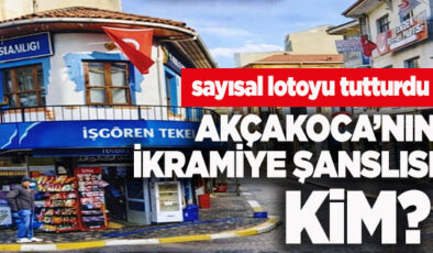 AKÇAKOCA’DA SAYISAL LOTO HEYECANI: İKRAMİYEYİ KAZANAN KİŞİ MERAK UYANDIRDI!