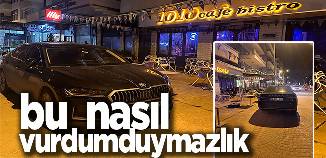 AKÇAKOCA’DA DUYARSIZLIĞIN GELDİĞİ NOKTA: ÇINAR CADDESİ’NDE TEPKİ ÇEKEN PARK