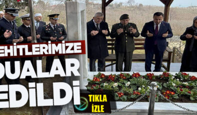 AKÇAKOCA’DA 18 MART’TA DUYGUSAL ZİYARET: ŞEHİTLER UNUTULMADI