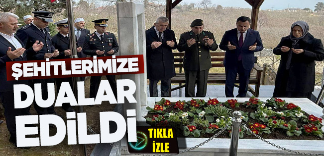 AKÇAKOCA’DA 18 MART’TA DUYGUSAL ZİYARET: ŞEHİTLER UNUTULMADI