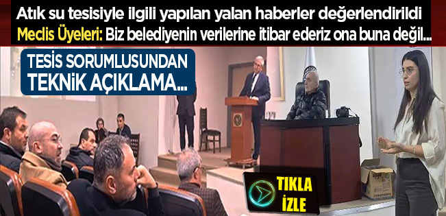 YALAN HABERLERE MECLİS ÜYELERİNDEN NET TOKAT: “BELEDİYE’NİN VERİLERİNE DİKKAT EDERİZ, ONUN-BUNUN DEĞİL…”