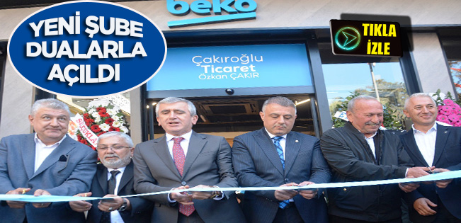 AKÇAKOCA’DA BEKO MAĞAZASI YENİ YERİNDE AÇILDI
