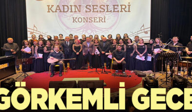 AKÇAKOCA’DA “KADIN SESLERİ” KONSERİNE YOĞUN İLGİ