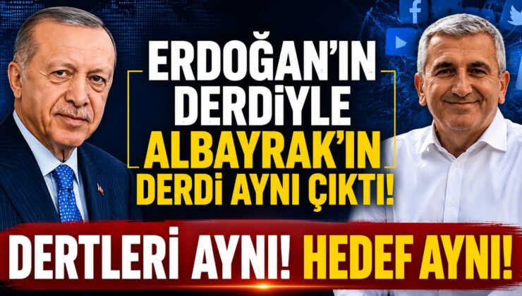 CUMHURBAŞKANI ERDOĞAN’IN DERDİYLE BAŞKAN ALBAYRAK’IN DERDİ AYNI ÇIKTI