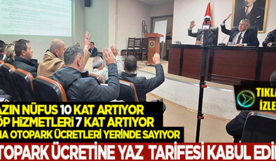 AKÇAKOCA’DA OTOPARK ÜCRETLERİNE DÜZENLEME MECLİS TARAFINDAN KABUL EDİLDİ!